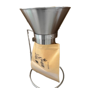 Beutelhalter mit Trichter